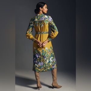 NWT By Anthropologie Midi Shirt Dress